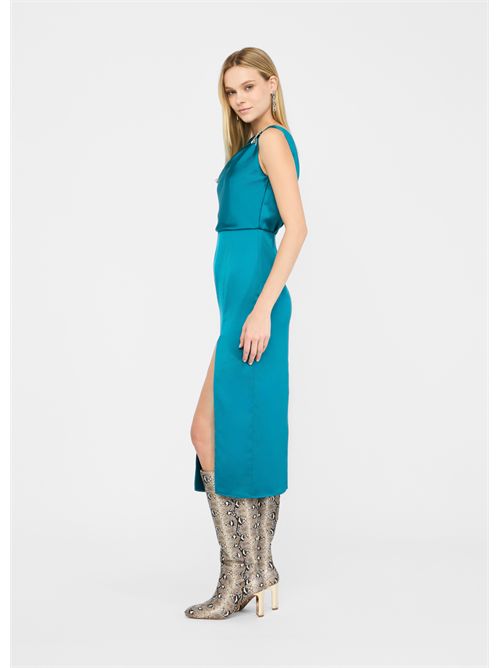 Abito midi elegante in raso LIU JO | CF5335T2956/X0215
